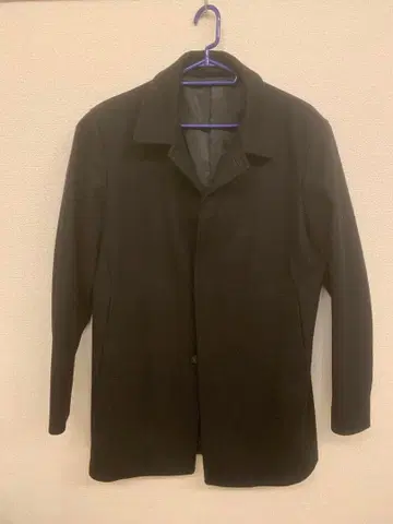 theory 블랙 체스터 코트