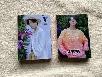 BTS V & JIMIN 떡메모지 미사용품