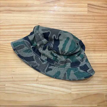 미국 빈티지 의류 버킷 햇 카모플라쥬 밀리터리 3267