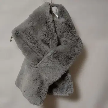 emmi 그레이 머플러 F 복슬복슬