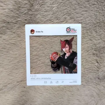 FF14 팬페스티벌 SNS풍 아크릴 카드 그라하 티어