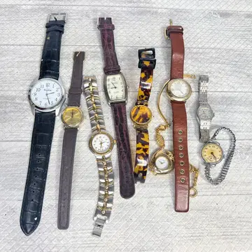 미작동 시계 10점 관리번호 118 SEIKO 마크바이마크제이콥스 등