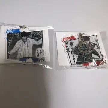 도원암귀 TSUTAYA 아크릴 키링 5개 세트