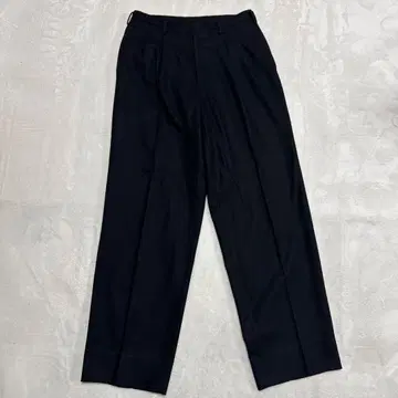 MEN'S BA-TSU 남성용 L 울 나일론 슬랙스 블랙