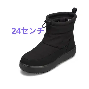 새상품 윈터 부츠 블랙 24cm