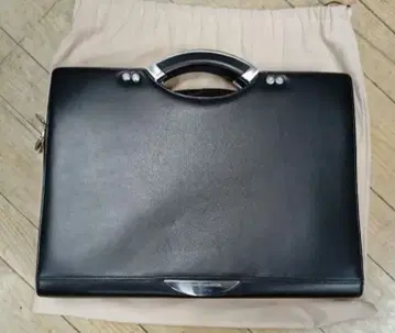 제로 할리버튼 브리프 케이스 올 가죽 블랙 비즈니스