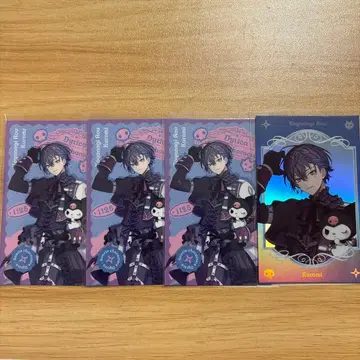 코야나기 로우 산리오 콜라보 사진풍 카드