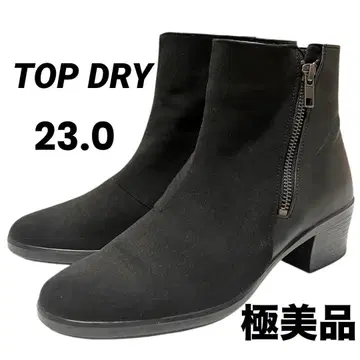 [ 컨디션 최상 ] 탑 드라이 숏부츠 고어텍스 사이드 지퍼 블랙