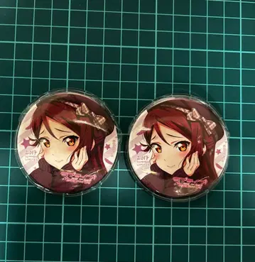 사쿠라우치 리코 캔뱃지 Aqours 러브 라이브