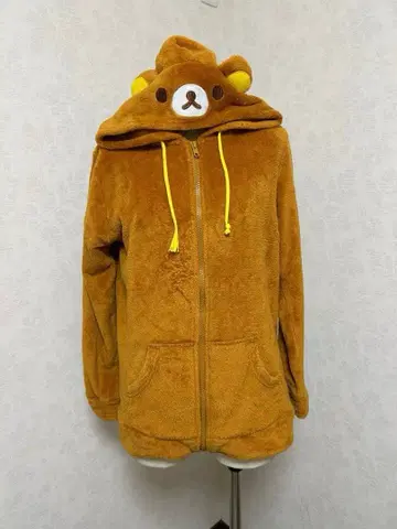 Sen-X 포근 리락쿠마 플리스 후드티 M 사이즈