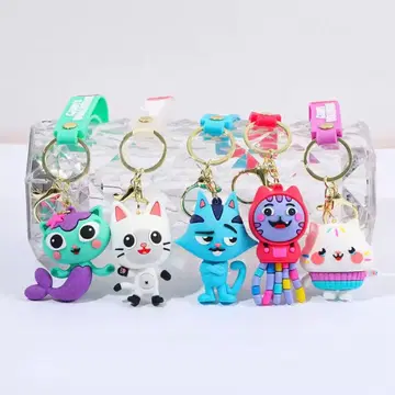개비의 인형의 집 키링 5개 세트 스트랩 마스코트