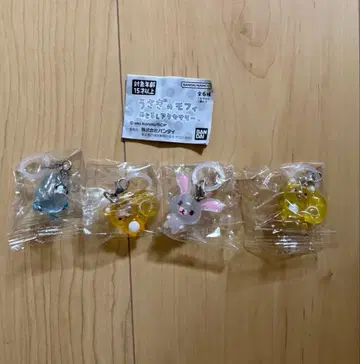 토끼 모피 메지루시 액세서리