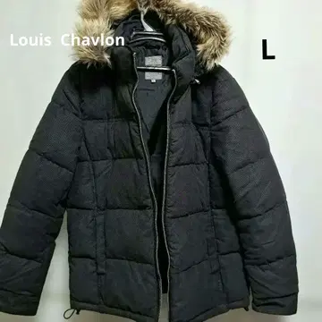 Louis Chavlon 퍼 충전솜 다운 자켓 L