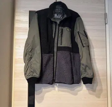 GUESS 플리스 자켓 M 블랙/그레이