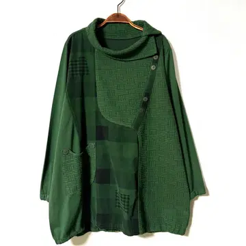 여성용 튜닉 원피스 빅 사이즈 루즈핏 Free