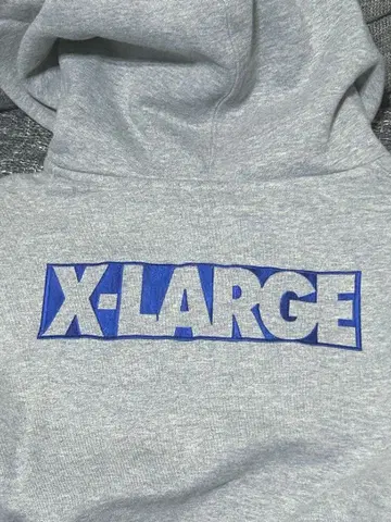 XLARGE 지퍼 후드티