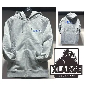 XLARGE 지퍼 후드티