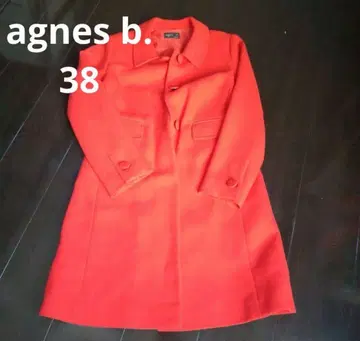 agnes b. 울 코트 사이즈 38