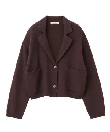 COCODEAL 폭스 혼 니트 자켓