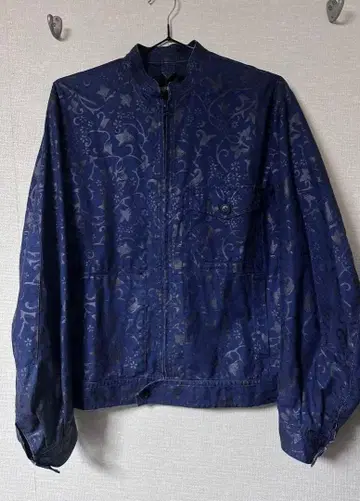 yuji yamada 페이즐리 코팅 자켓 archive