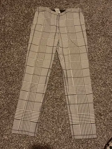 [ 새상품급 ] 띠어리 하운드투스 스틱 팬츠 사이즈 0