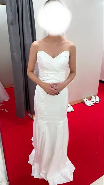 머메이드 라인 웨딩 드레스