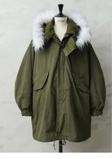 WM-65 모즈 코트 복각판 올리브