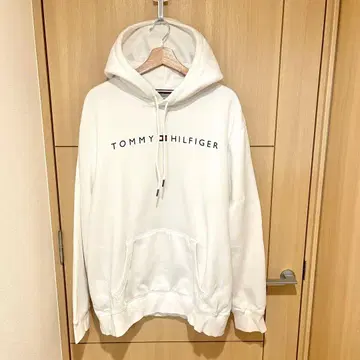 TOMMY HILFIGER 화이트 XL 후드티