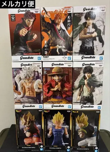 Grandista 피규어 9개 세트