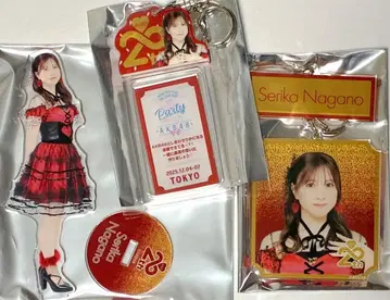 SPECIAL 복권 아크릴 스탠드 2연 아크릴 키링 나가노 세리카 3점