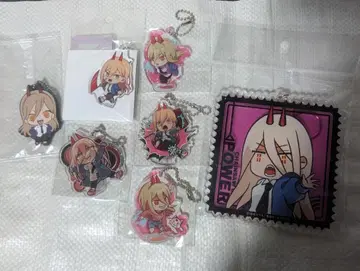 체인소 맨 아크릴 키링 파워