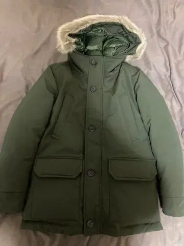 새상품급 유니클로 논퀼트 다운 자켓 울트라 웜 하이브리드 다운