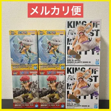 원피스 루피 기어 5 월드 컬렉터블 피규어 키드 로 6개