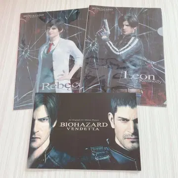 바이오하자드 벤데타 영화 팜플렛 클리어 파일