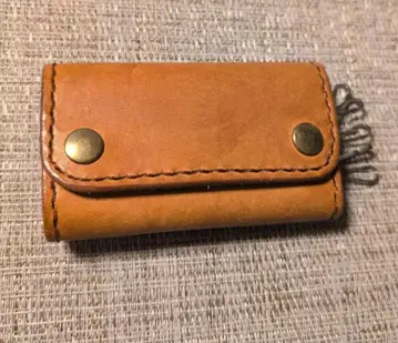 브라운 가죽 키케이스