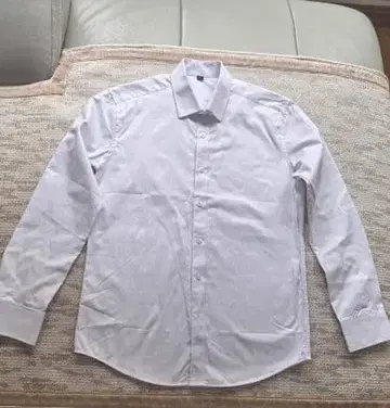 화이트 긴팔 셔츠 L 사이즈