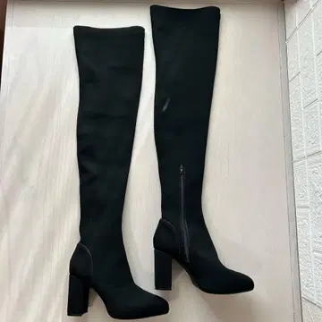 [에스페란자]  통굽 니하이 부츠 L