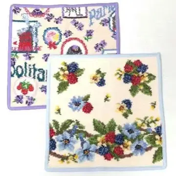 미사용 페이러 손수건 2장 세트