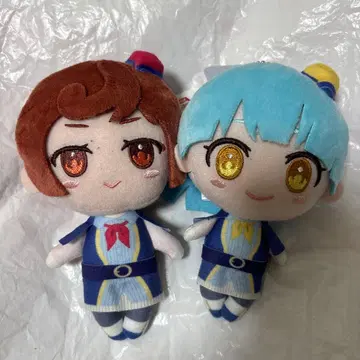 좀비랜드 사가 유메긴가 파라다이스 패브릭 인형 2종 세트