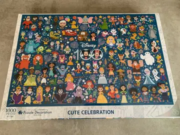 디즈니 퍼즐 직소 퍼즐 퍼즐 콜라주 1000 피스 100주년