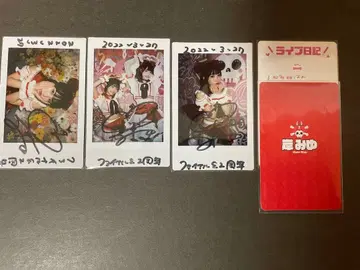 바바바밤비 키시 미유 친필 사인 폴라로이드 (22.3.27)