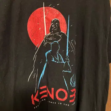 스타 워즈 KENOBI T셔츠 블랙 다스 베이더 오비완 케노비