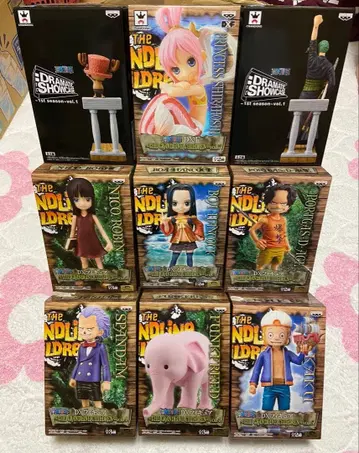 [ 미개봉 새상품 ] 원피스 피규어 9체 세트