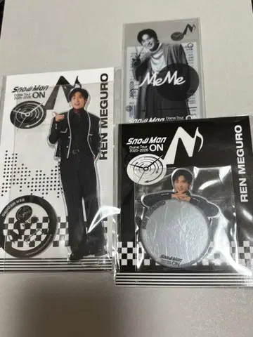 SnowMan ON 메구로 렌 3종 세트