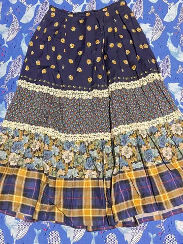 제인 마플 리버티 꽃무늬 스커트