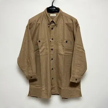 Ermenegildo Zegna 캐시미어 긴팔 셔츠 브라운