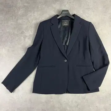 23구 테일러드 자켓 네이비 40 오피스 출퇴근 워셔블 졸업식