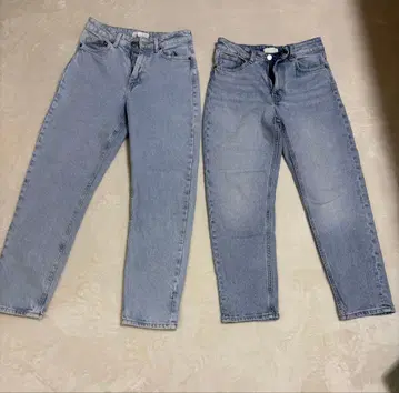 H&M 라이트 블루 데님 2세트