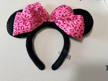 머리띠 디즈니 Disney 미니 레오파드 무늬