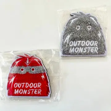 아웃도어 몬스터 와펜 2개 OUTDOOR MONSTER